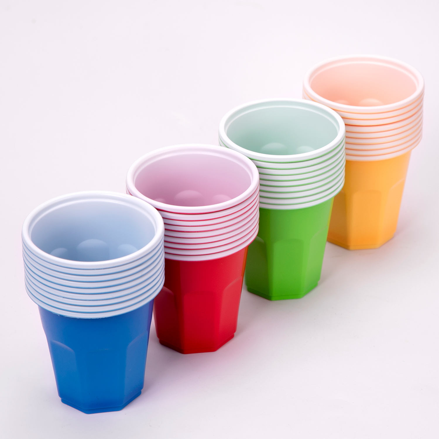 200ml Disposable Four colors Beer Pong cups