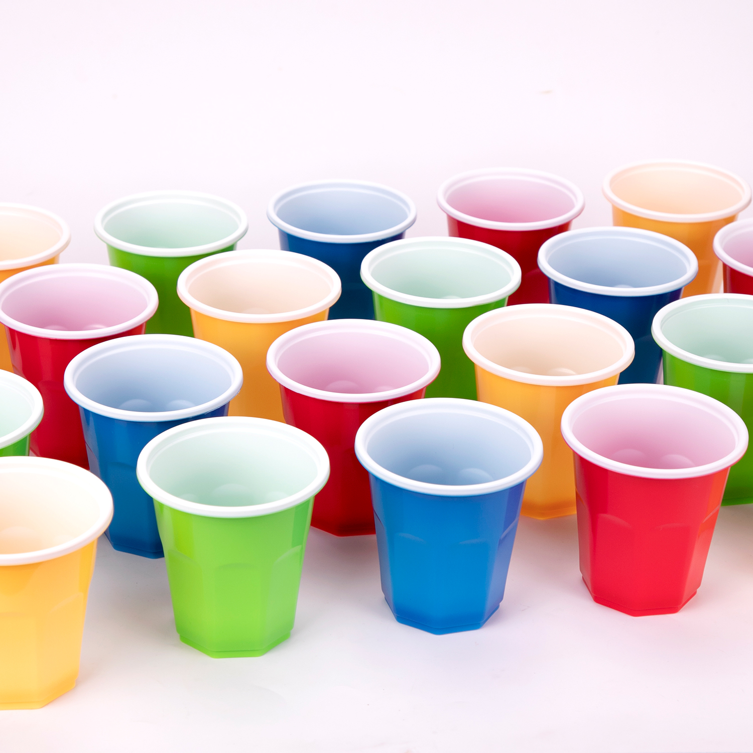 200ml Disposable Four colors Beer Pong cups