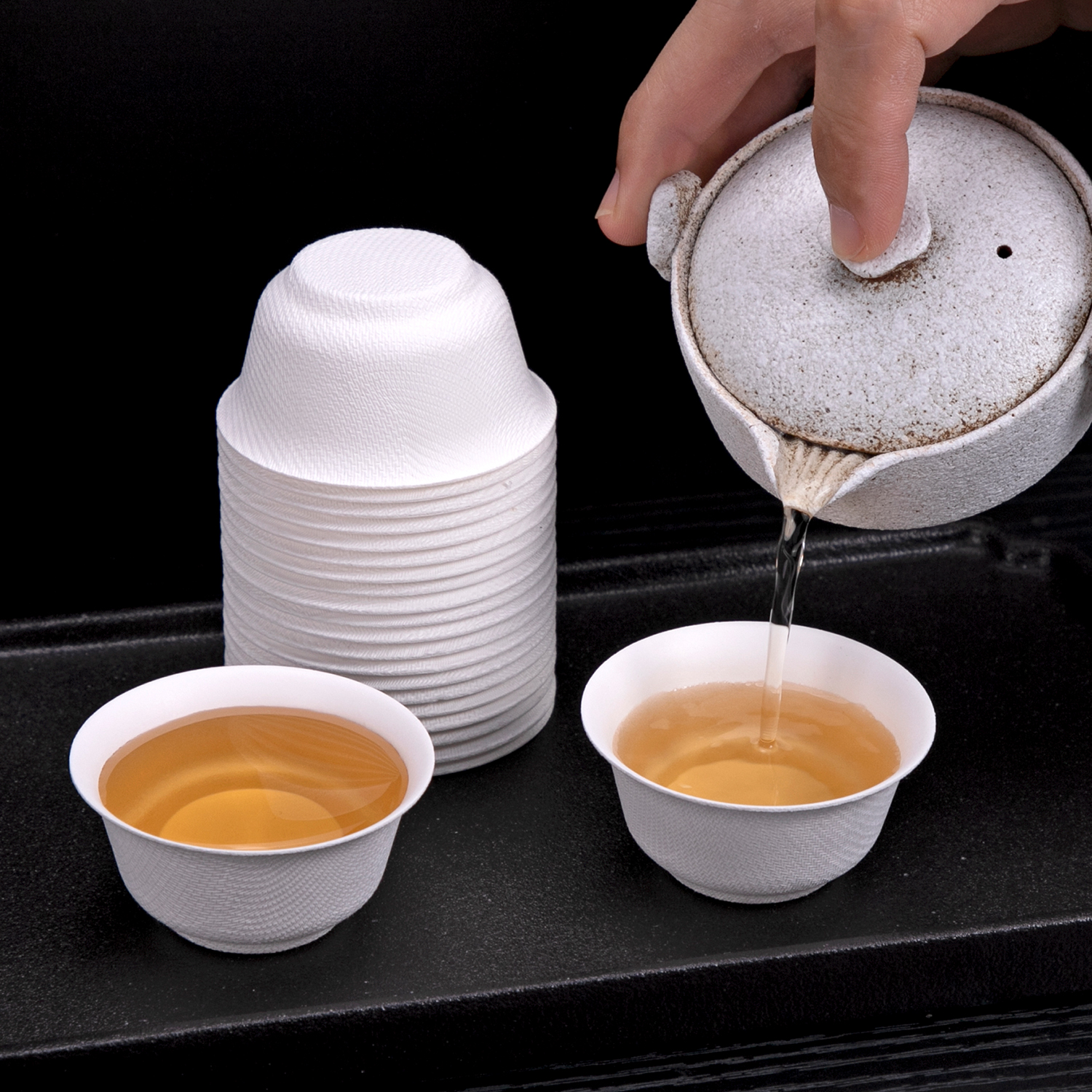 Disposable 50ml small Pulp cup Tea tasting cup