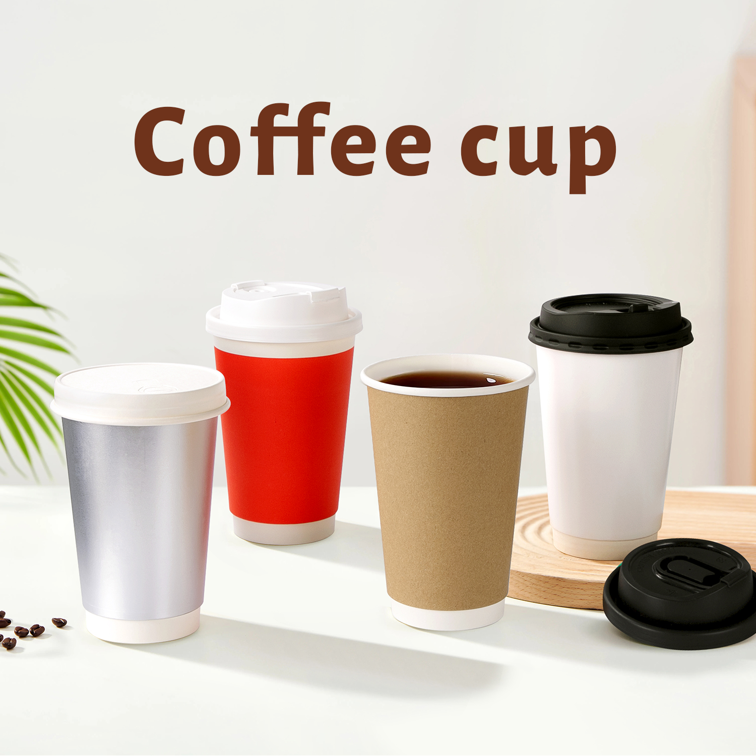 8/12/14/16/22oz Custom disposable paper coffee cup