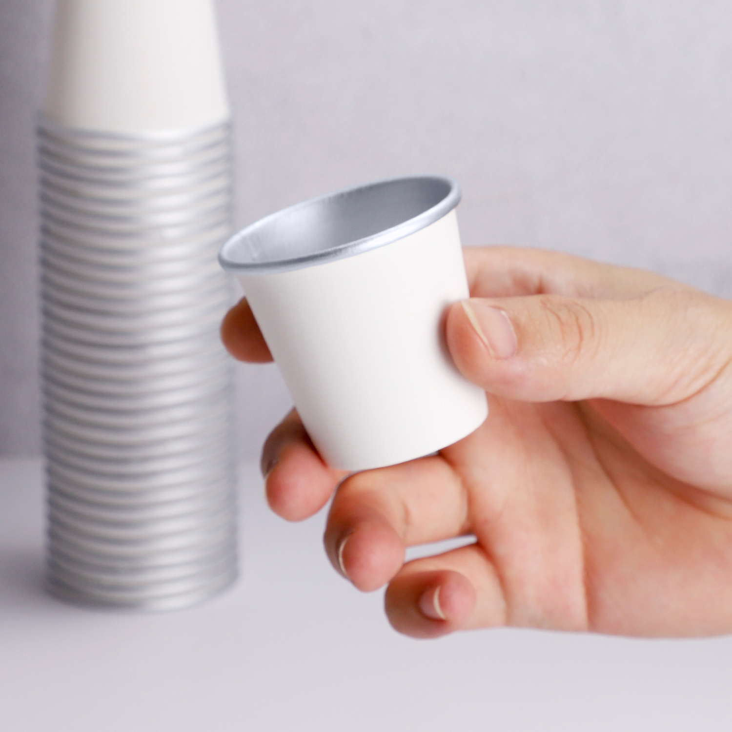 Custom disposable small paper cups
