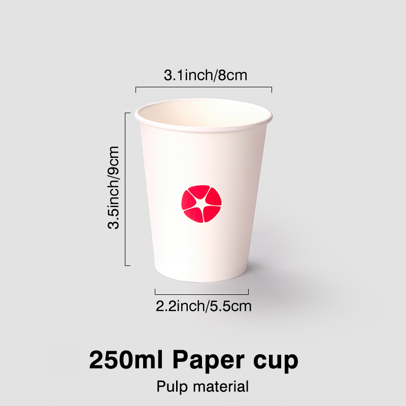 8oz Custom disposable paper cups