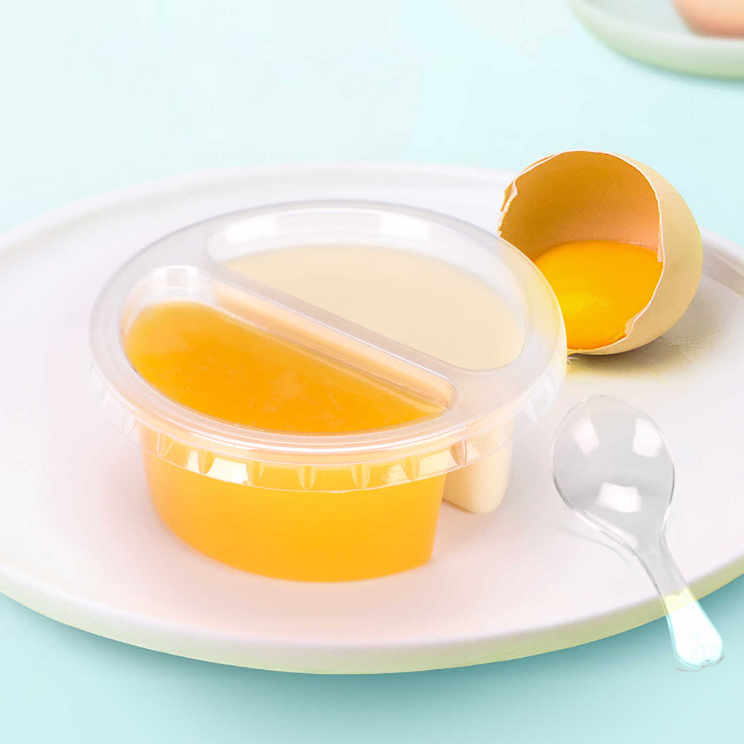 Disposable plastic Pudding cup