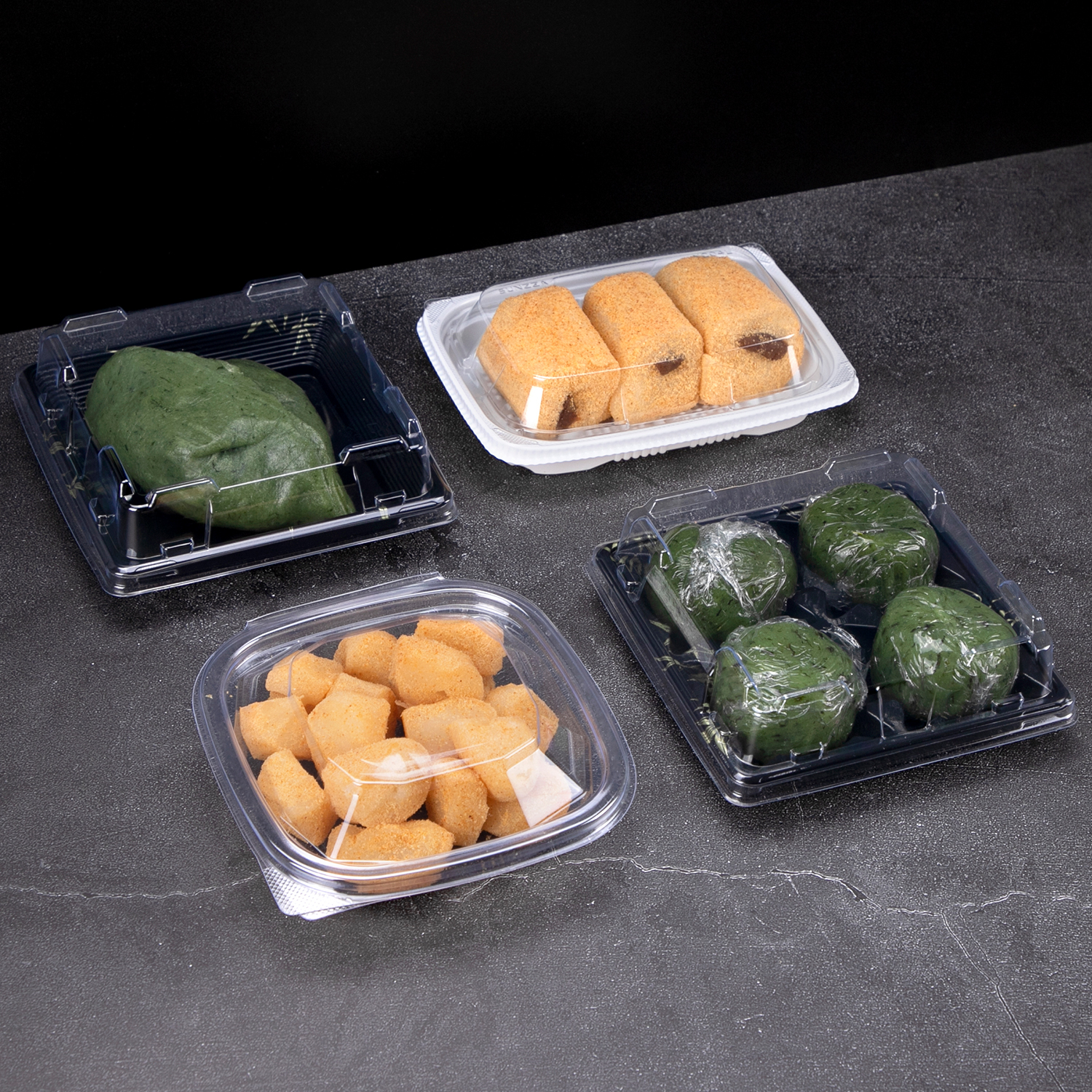 Disposable plastic Exquisite small vegetable box