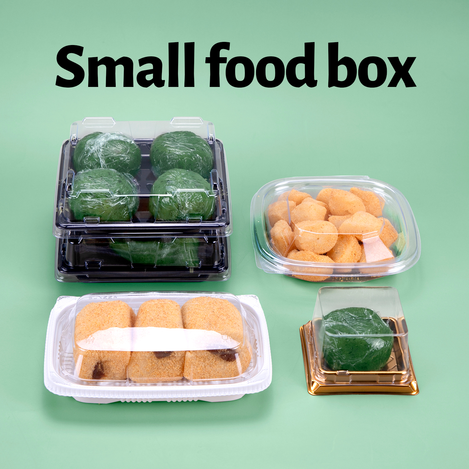 Disposable plastic Exquisite small vegetable box