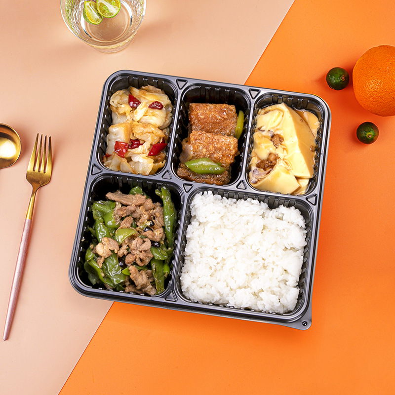 Disposable pp plastic takeaway food containers