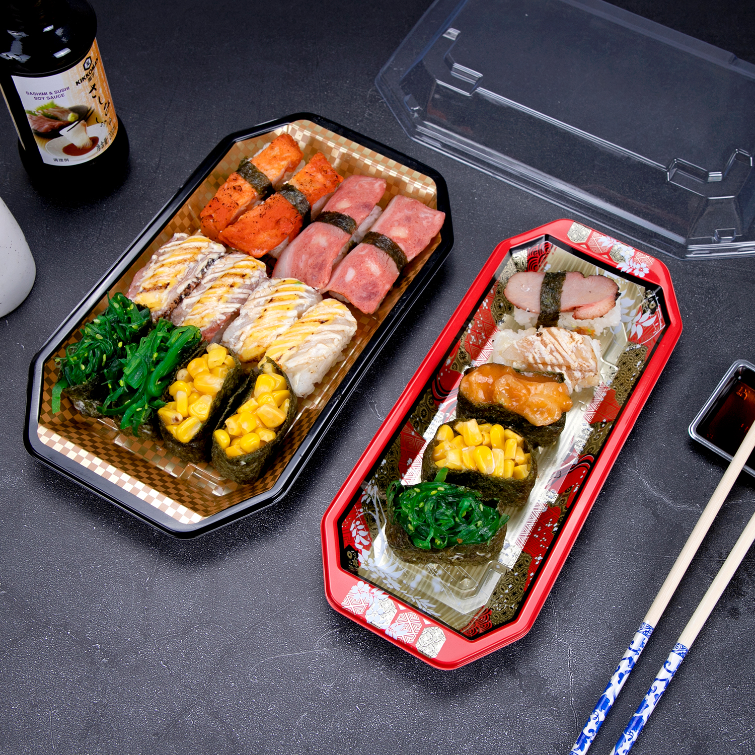 Disposable Plastic TIANMIN sushi box
