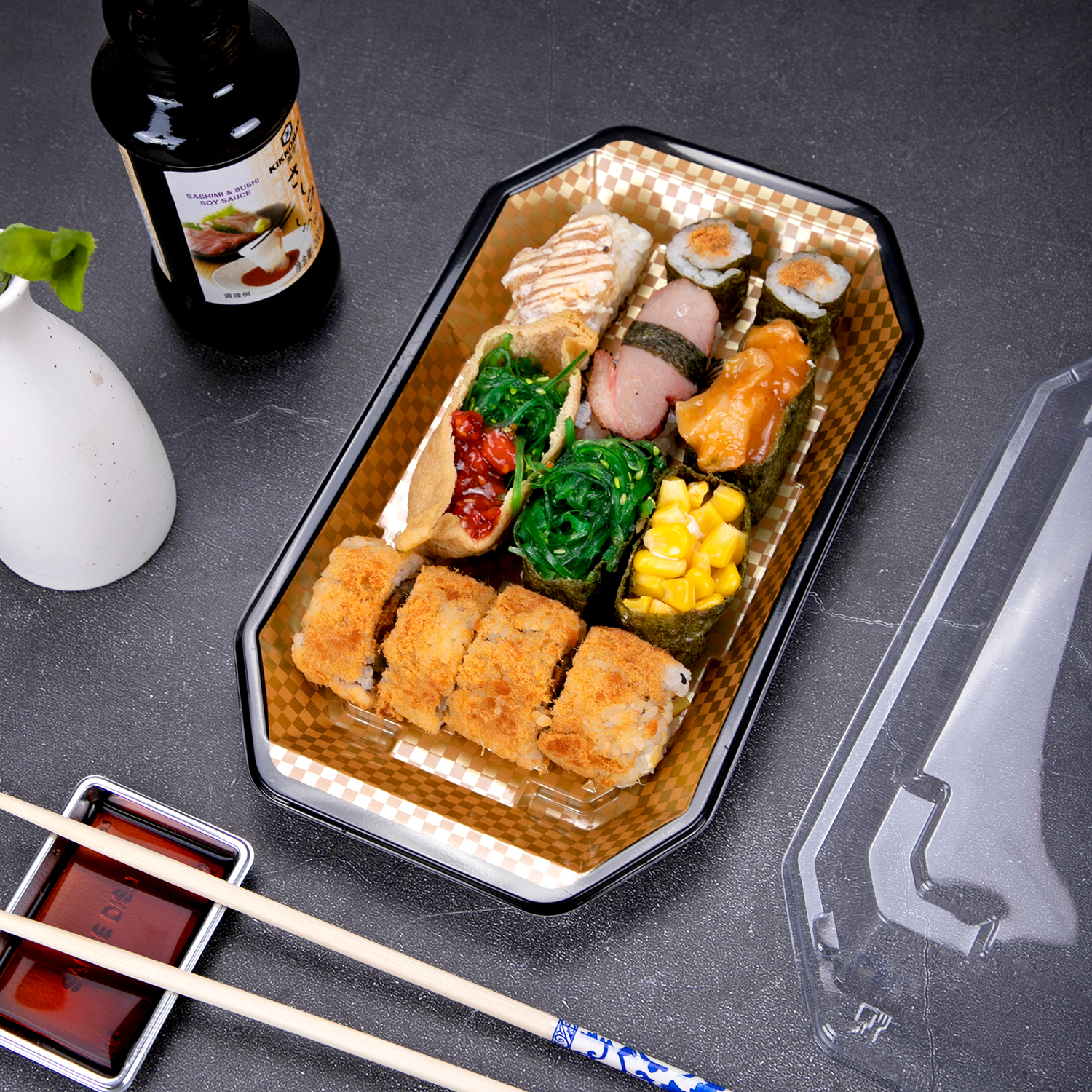 Disposable Plastic TIANMIN sushi box