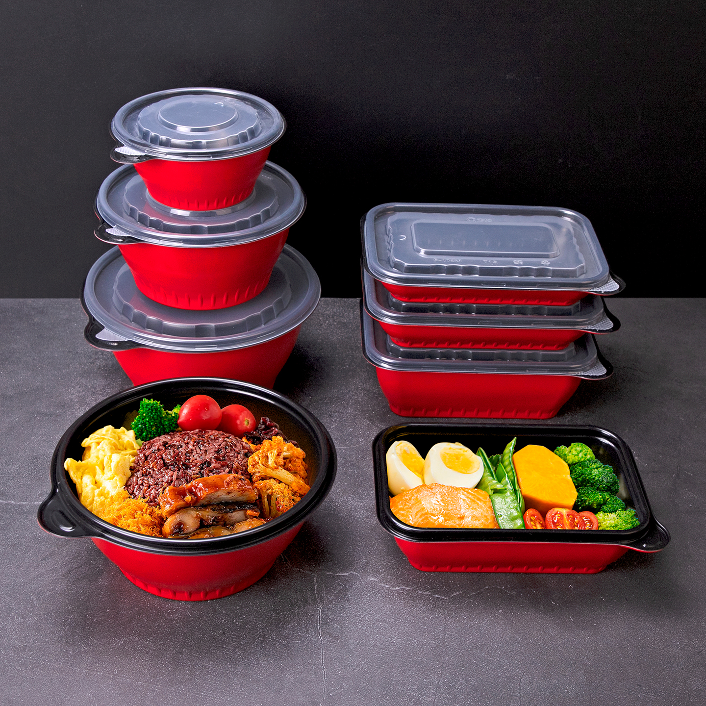 Disposable Leak proof King lunch box