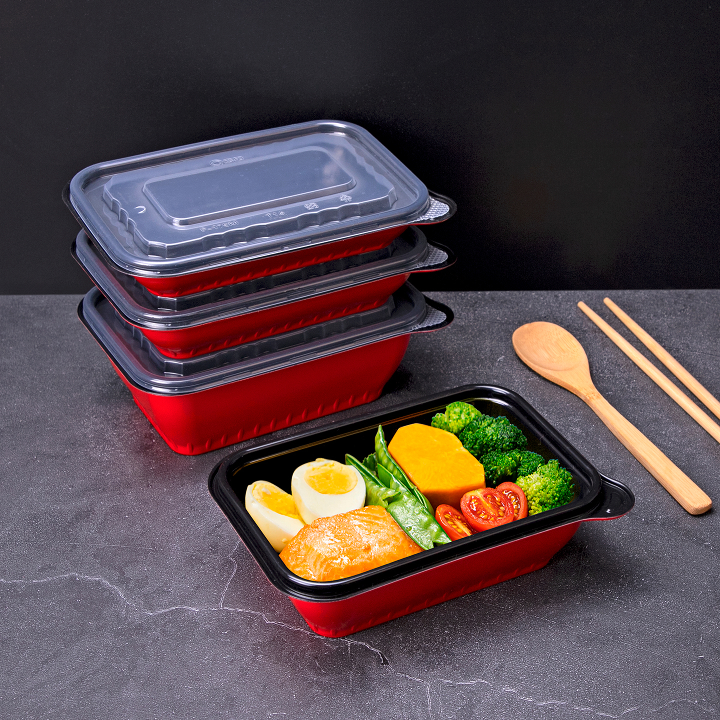 Disposable Leak proof King lunch box