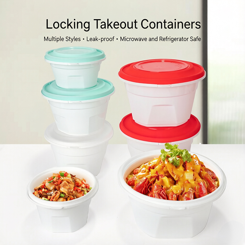 Disposable Lock buckle takeaway food box Disposable Lock buckle takeaway food box