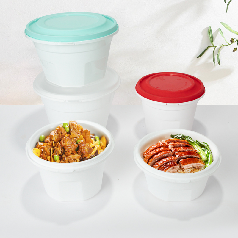 Disposable Lock buckle takeaway food box