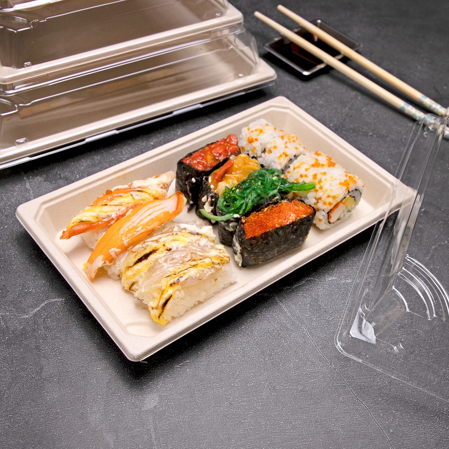 sushi bento boxes