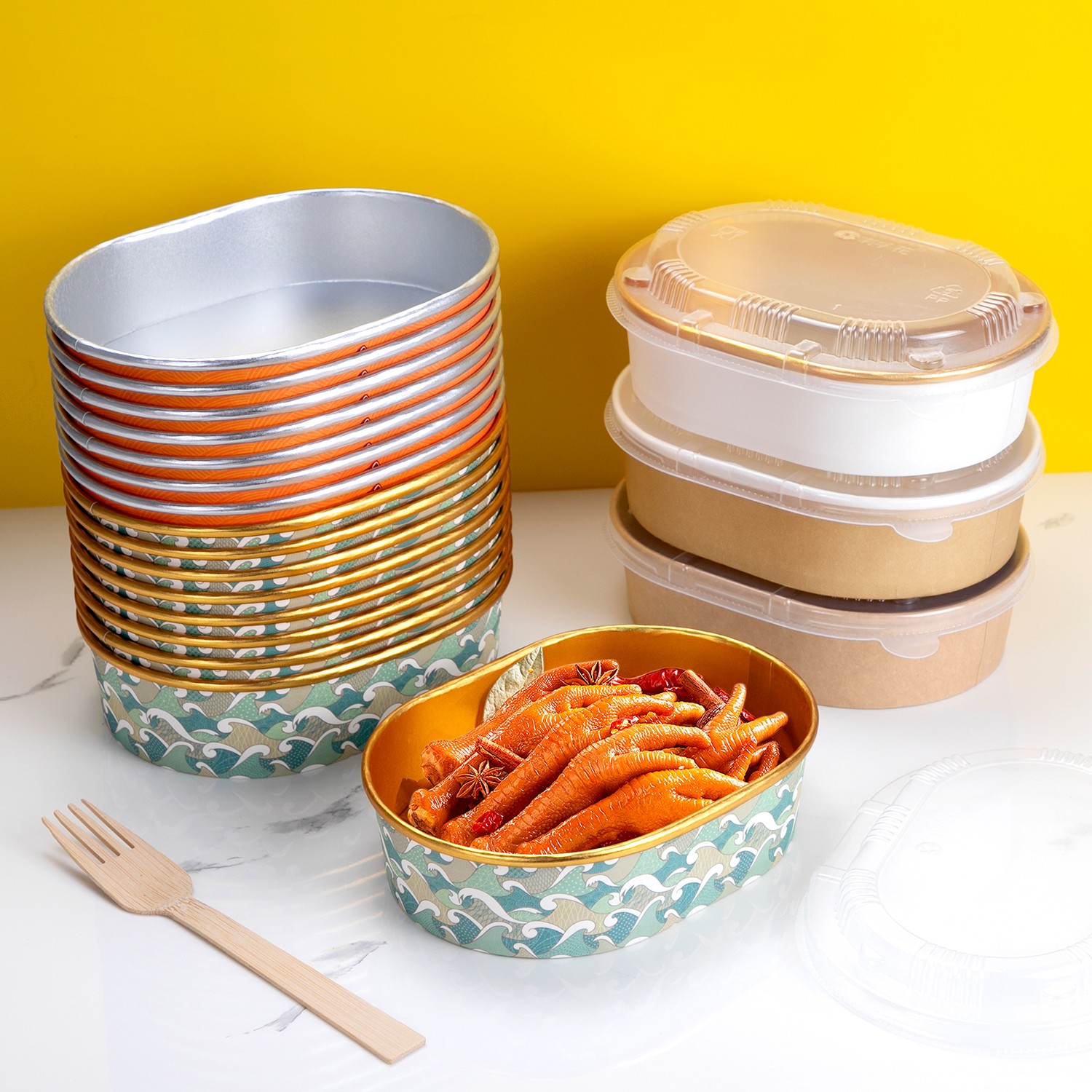 disposable containers with lids