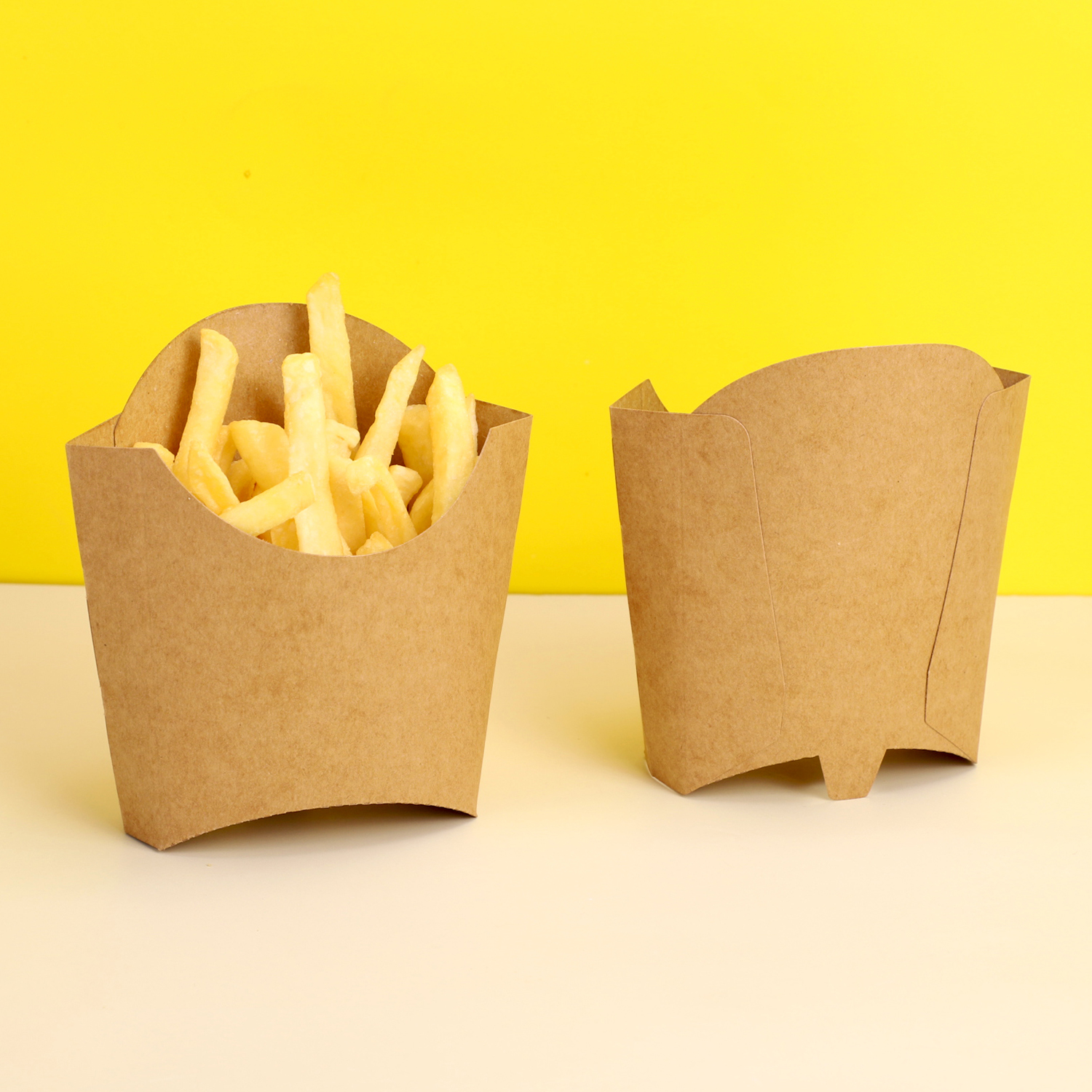 Custom disposable french fries box