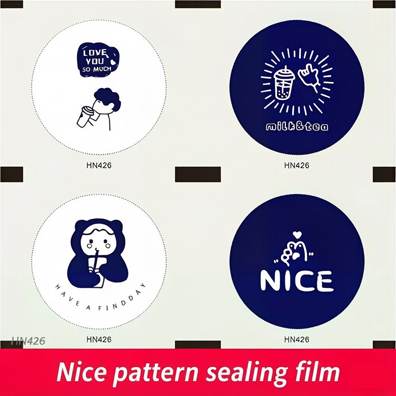 Cup sealing film Cup sealing film