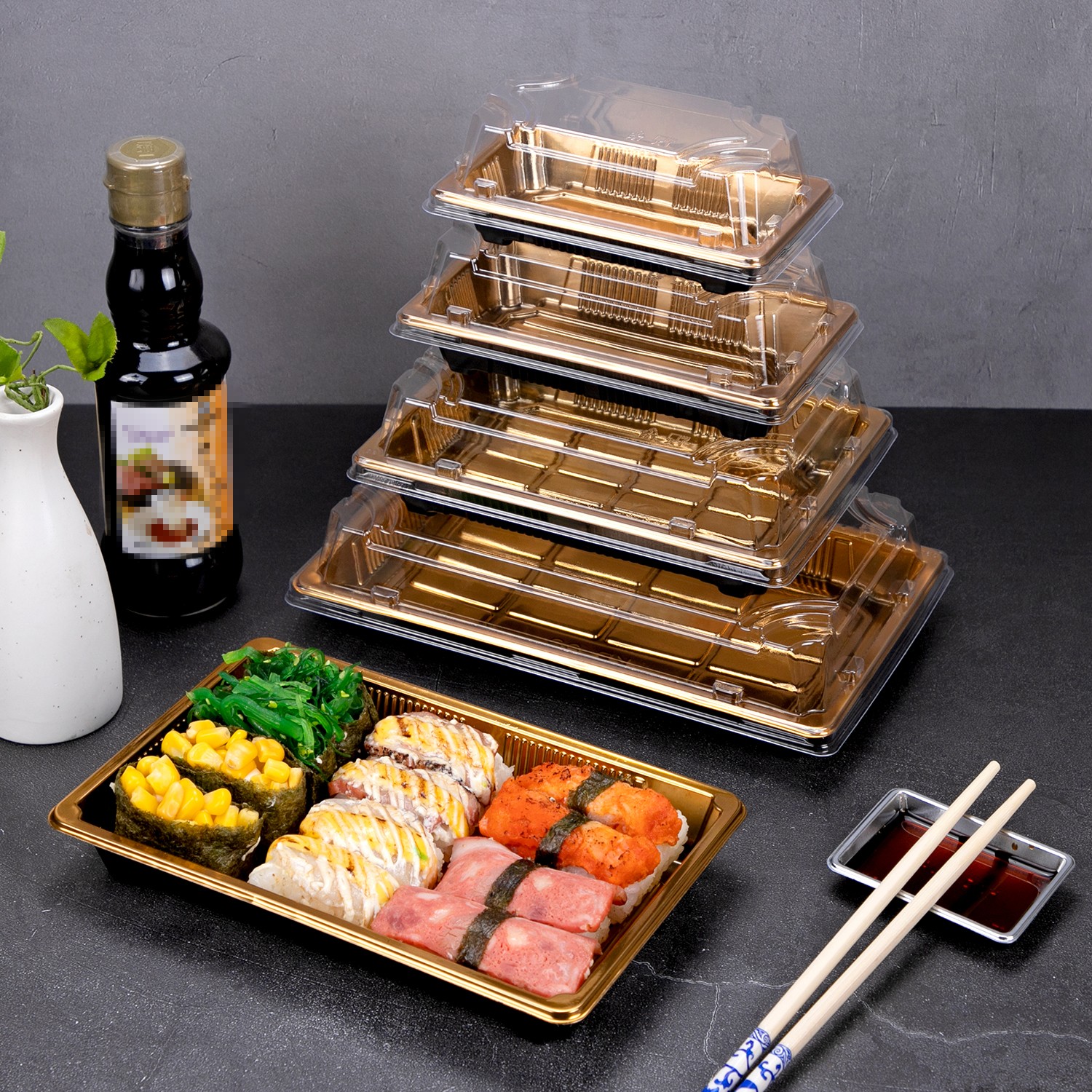PET sushi box PET sushi box