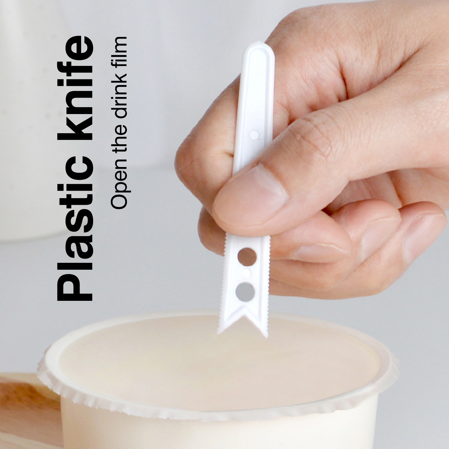 Plastic knife Plastic knife