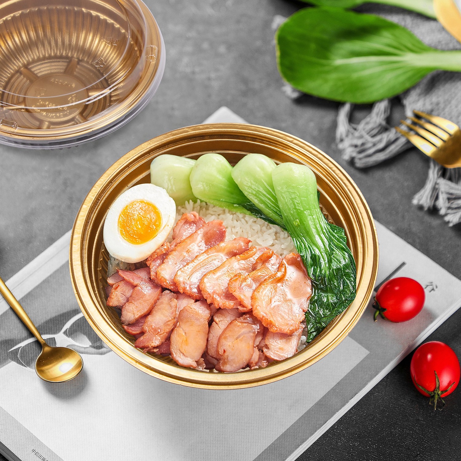 Rich Gold Meal Box Rich Gold Meal Box