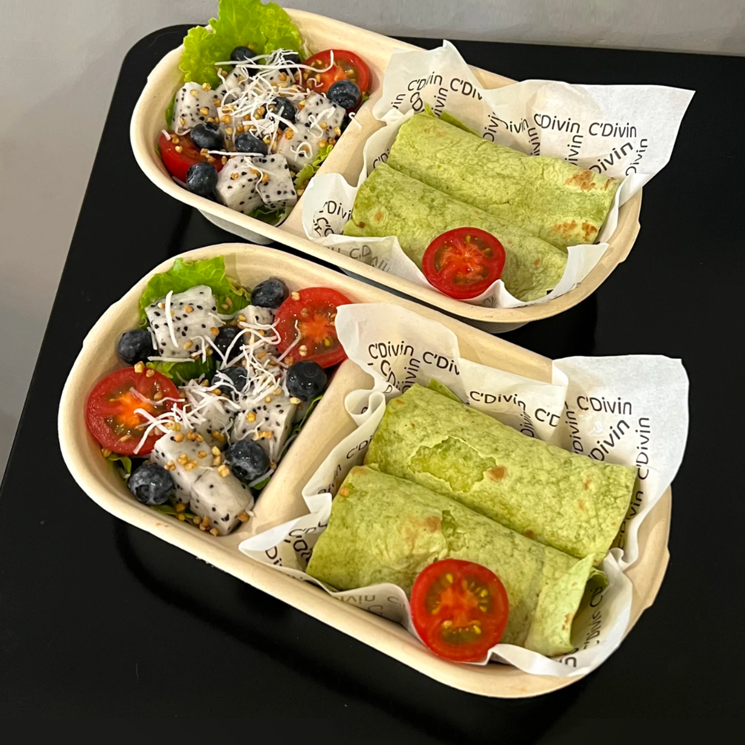 Disposable Pulp Salad Box