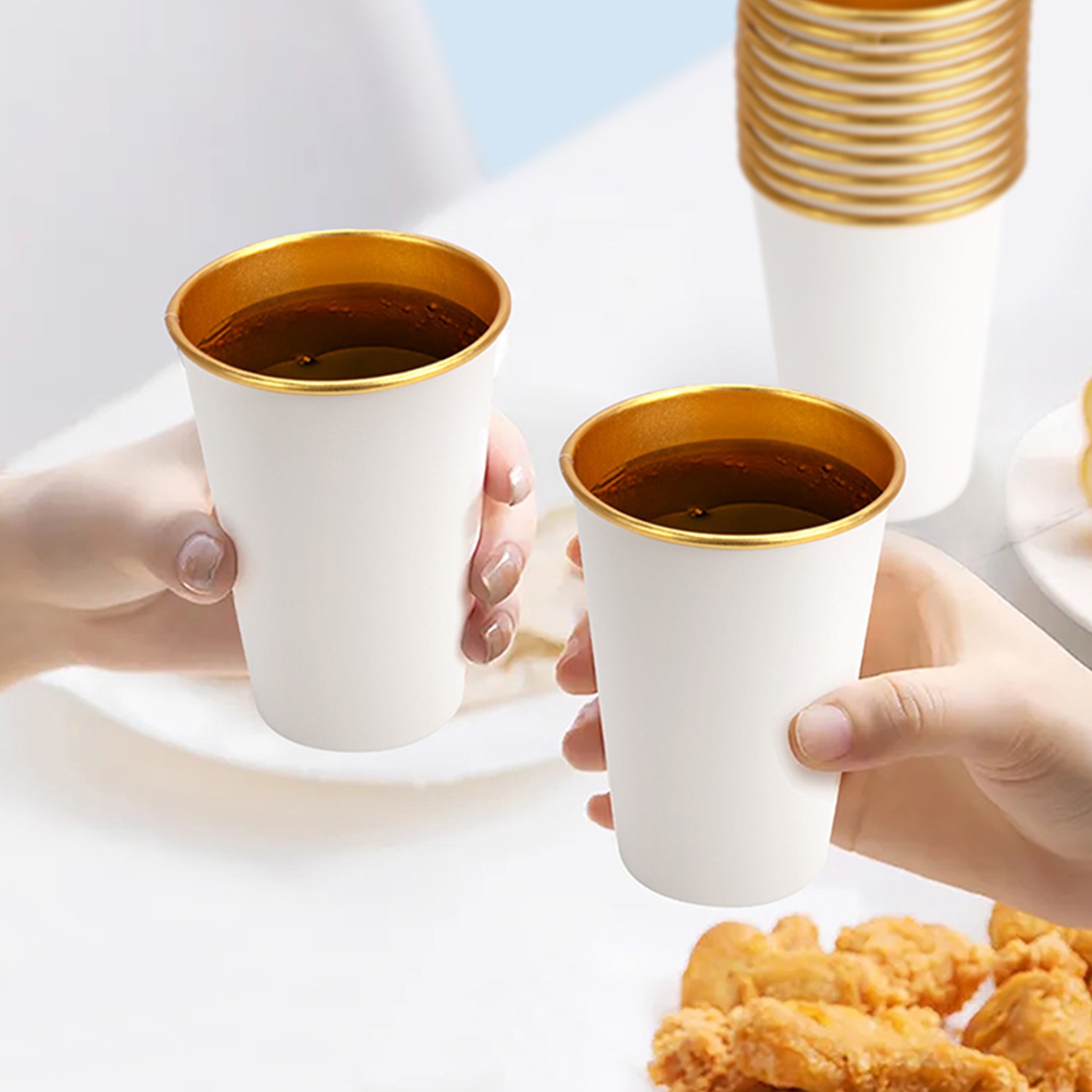 small paper cups