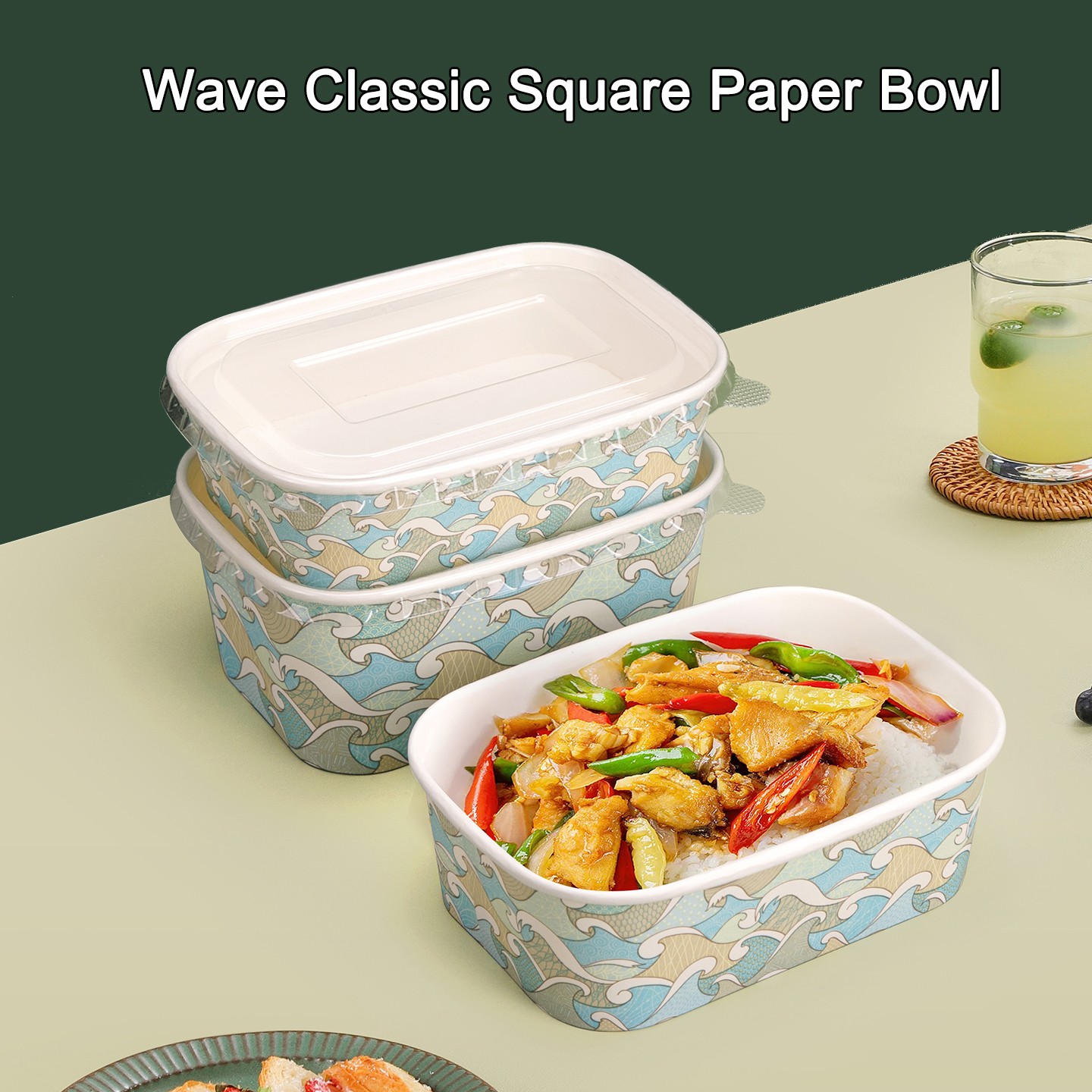 disposable paper bowls