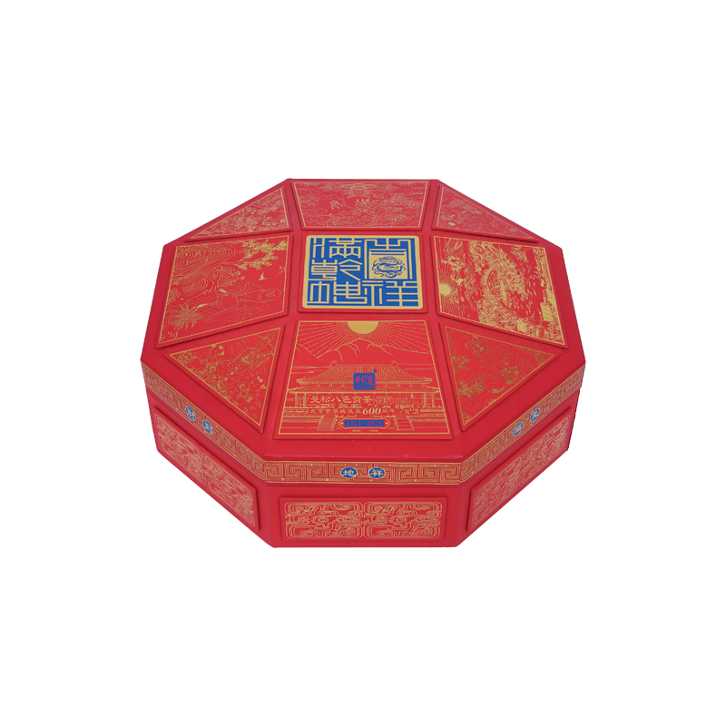 Eight-Color Tribute Tea Box