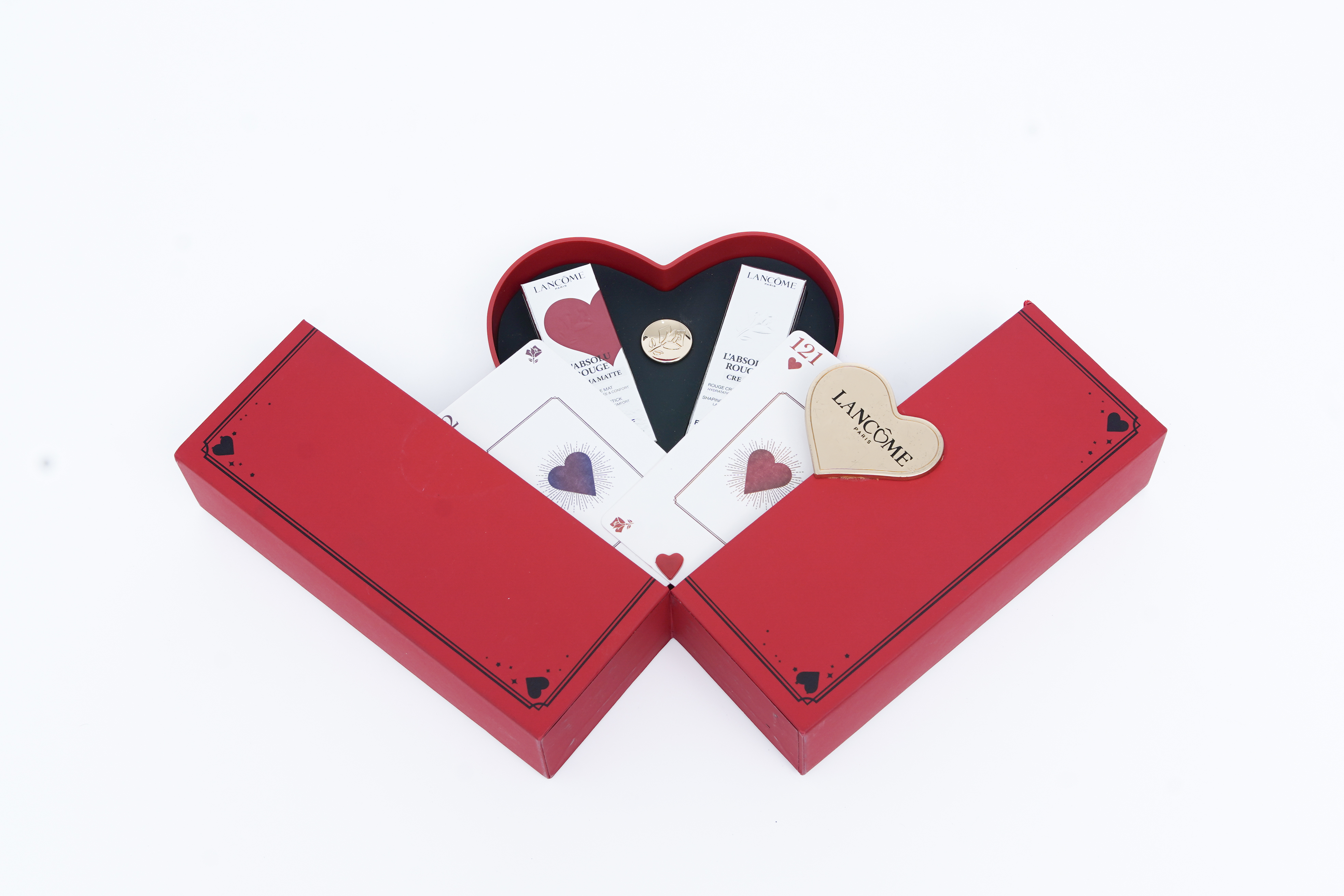 Red Lancôme Gift Box