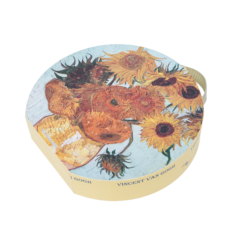 Portable Round Handle Gift Box