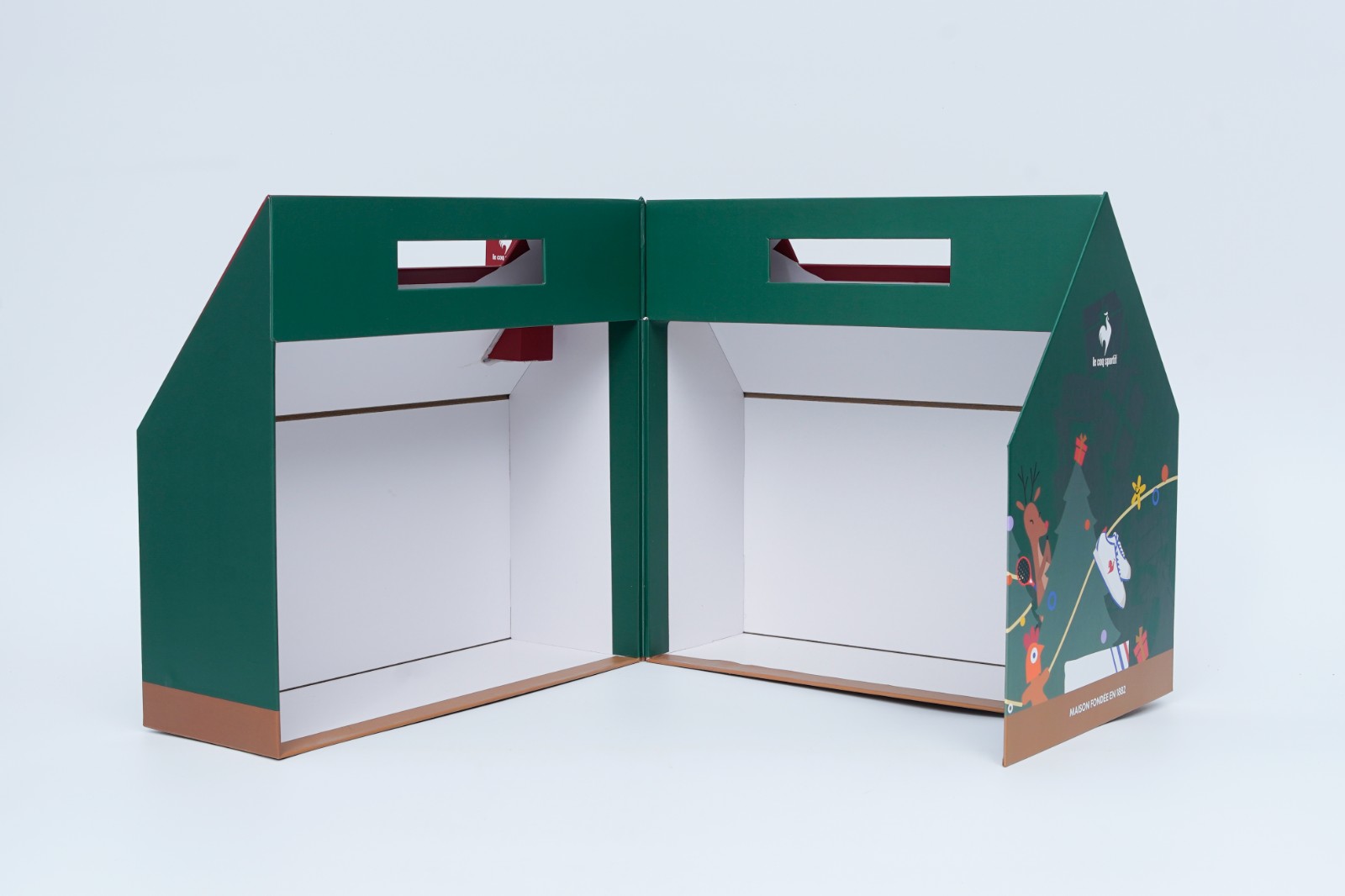 Christmas Cottage Packaging Box