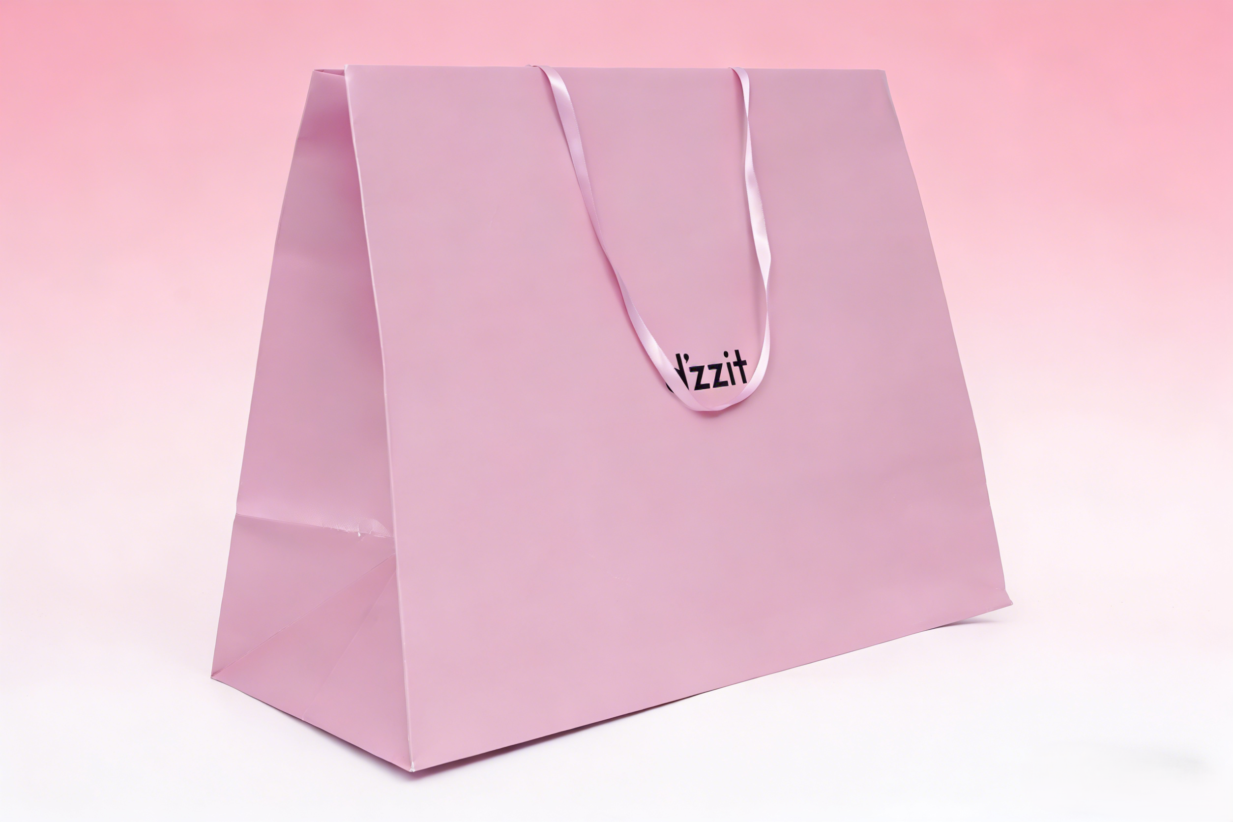d'zzit Pink Apparel Paper Bag