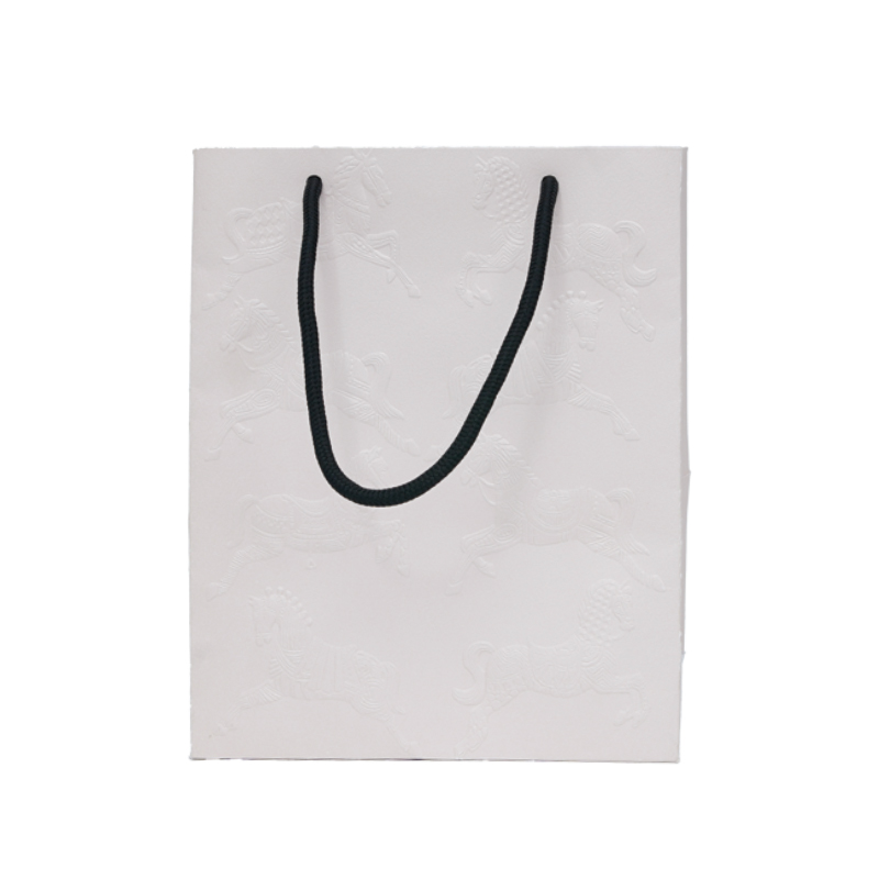 Embossed Cosmetic Paper Bag