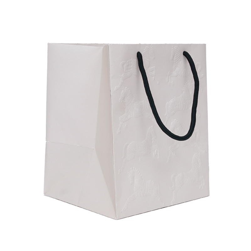 Embossed Cosmetic Paper Bag