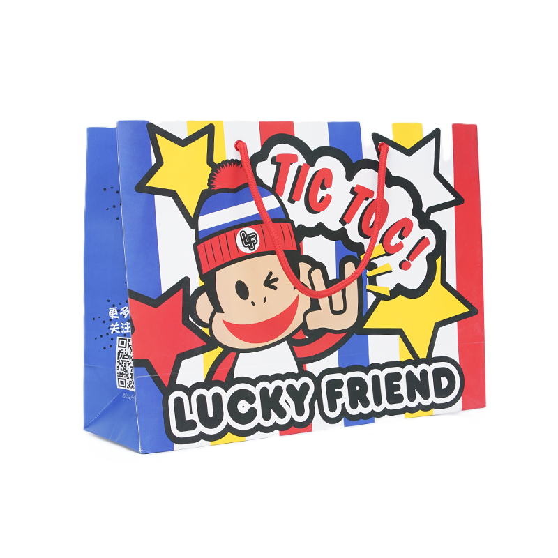Cartoon Handheld Paper Bag