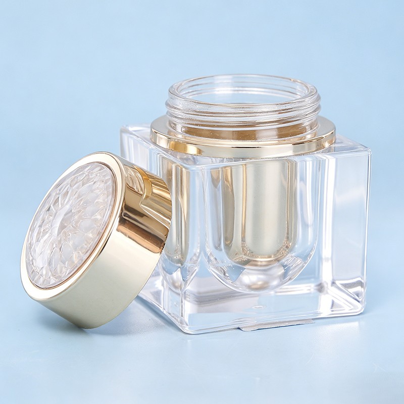 Luxury Glass Cream Jar