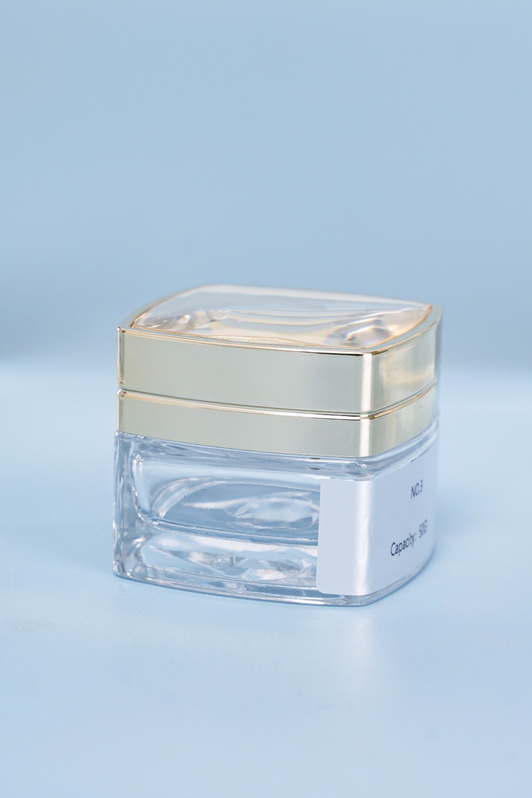 Luxury Skincare Glass Jar