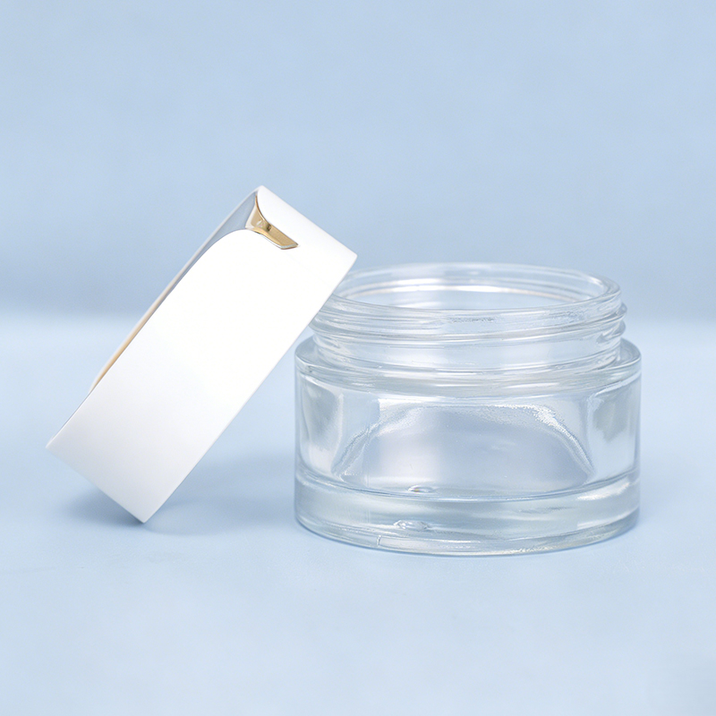 Luxury Skincare Glass Jar