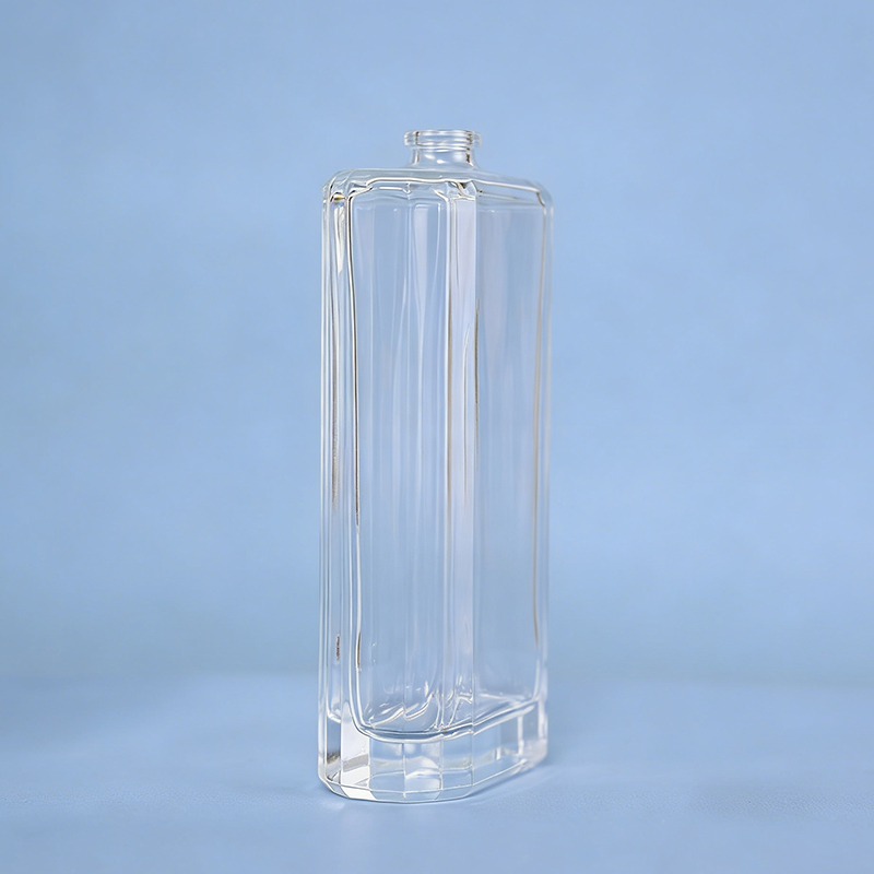 Rectangular Glass Perfume Bottle