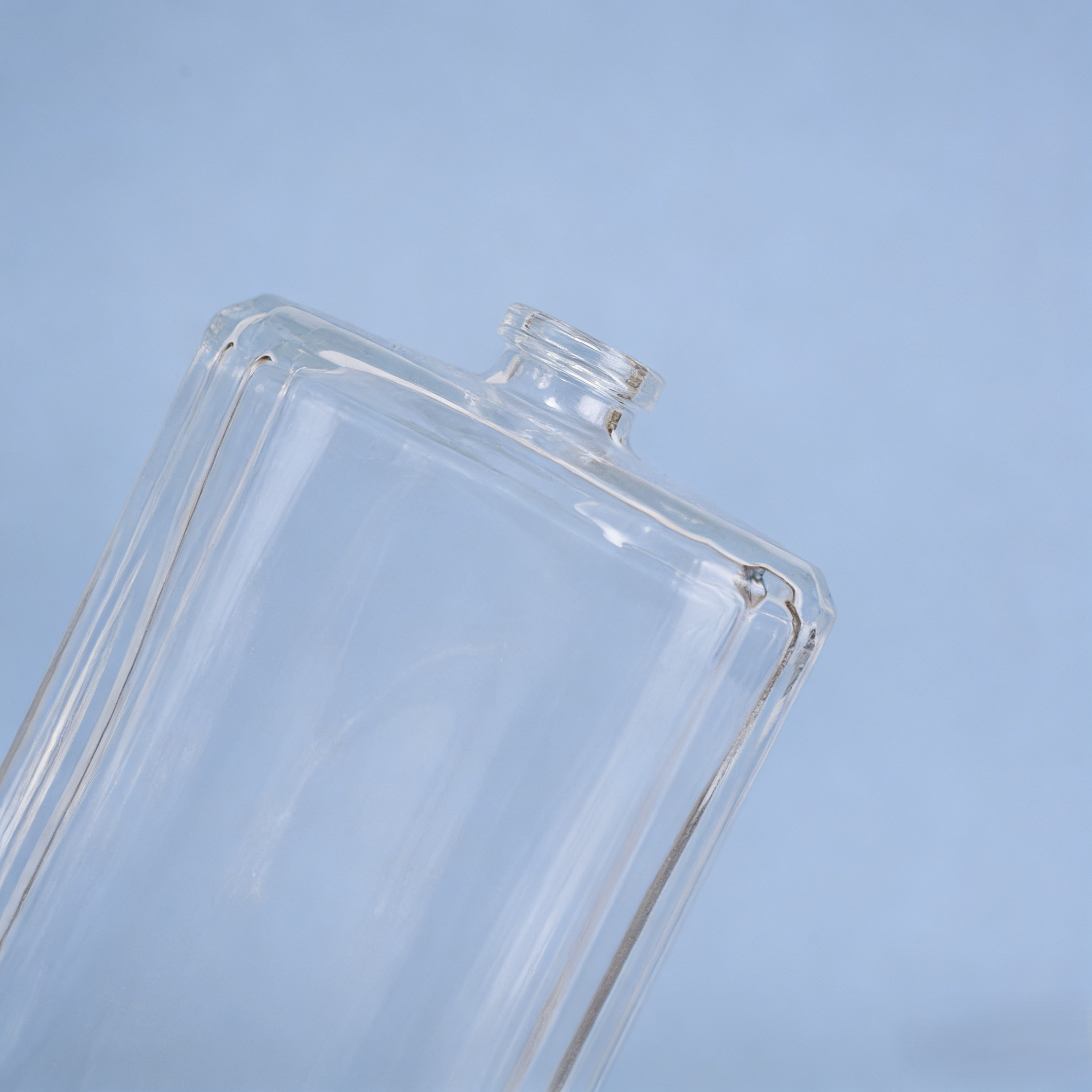 Rectangular Glass Perfume Bottle