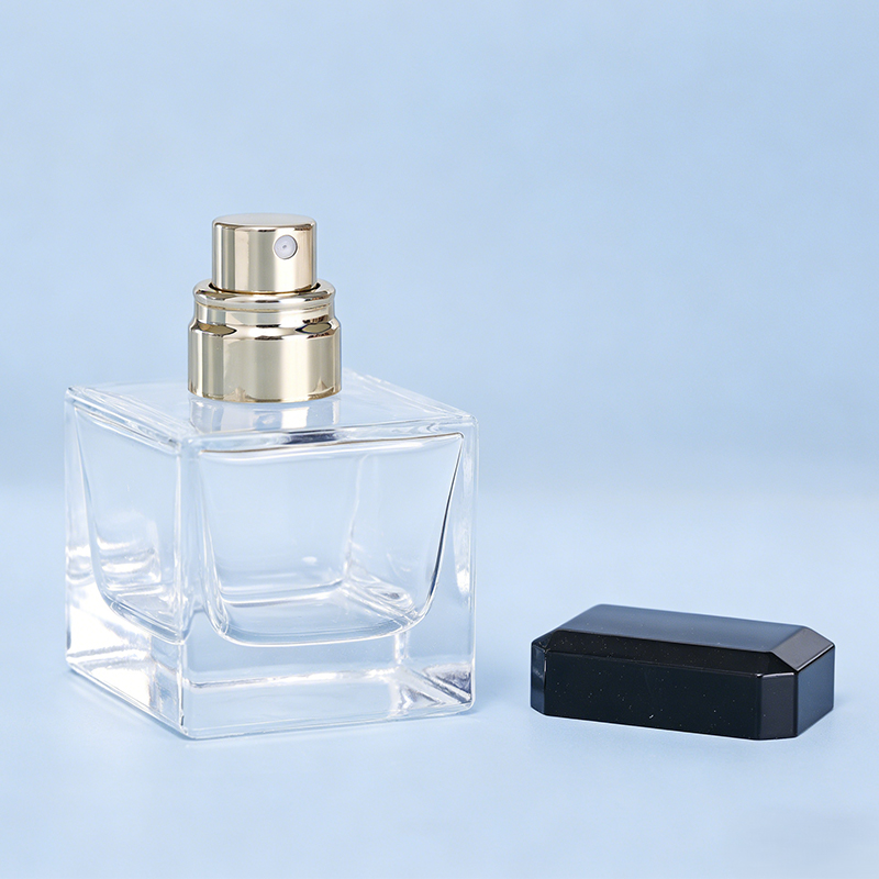 Black And Gold Perfume Bottle