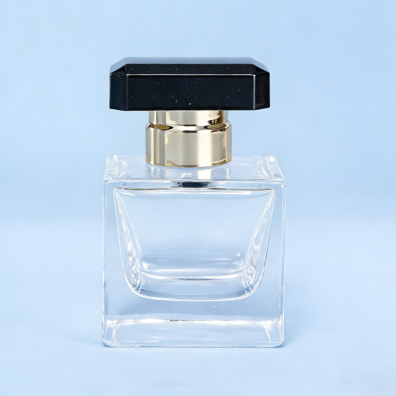 Black And Gold Perfume Bottle