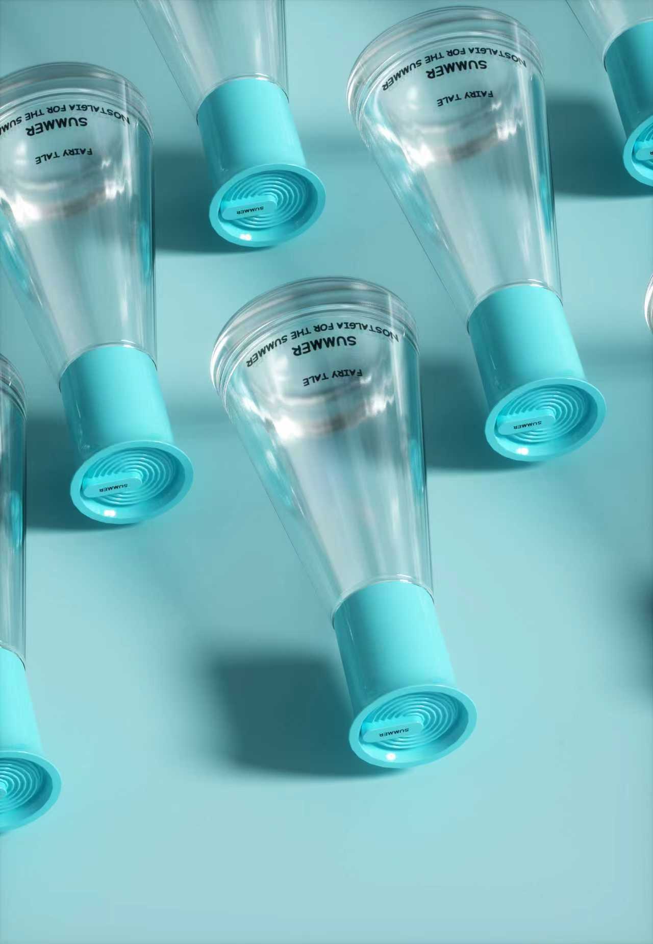 Record Groove Cap Skincare Bottle
