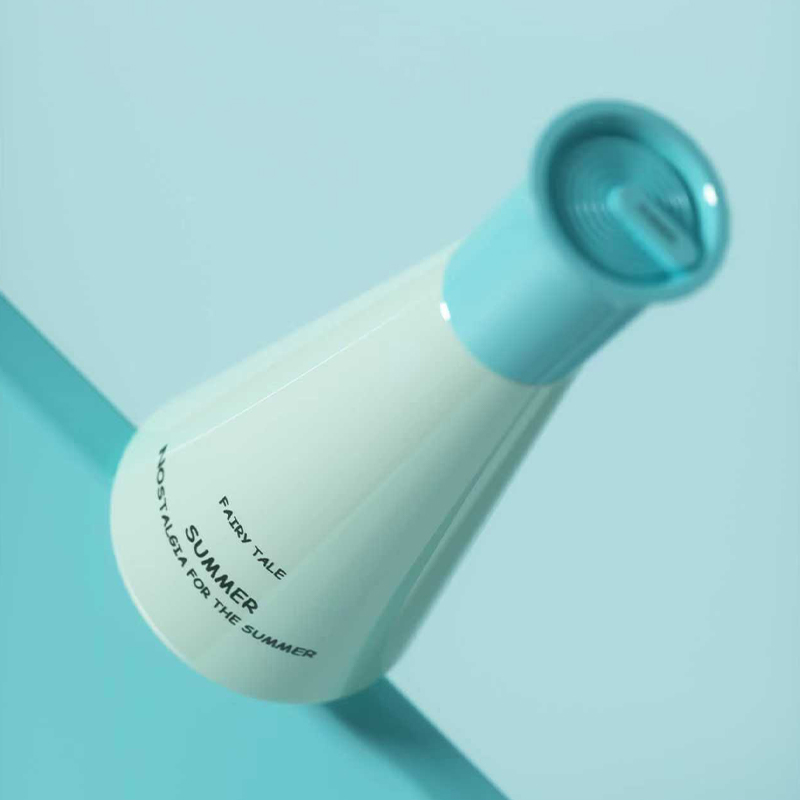 Record Groove Cap Skincare Bottle