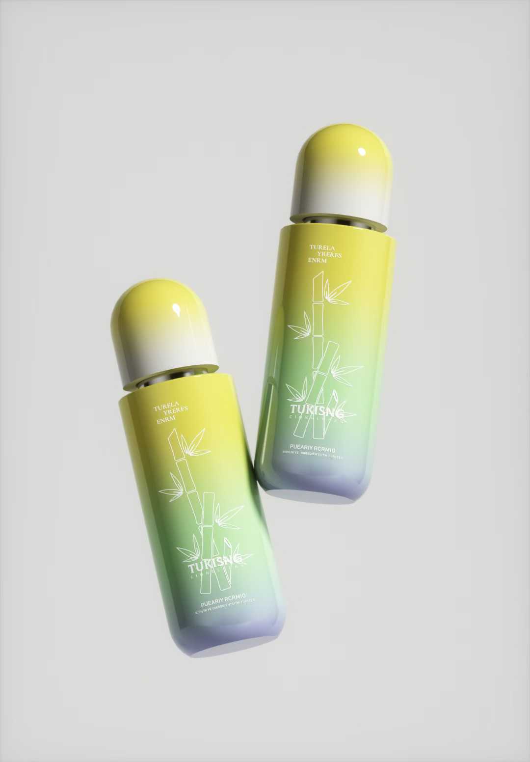 Mushroom Cap Skincare Bottle