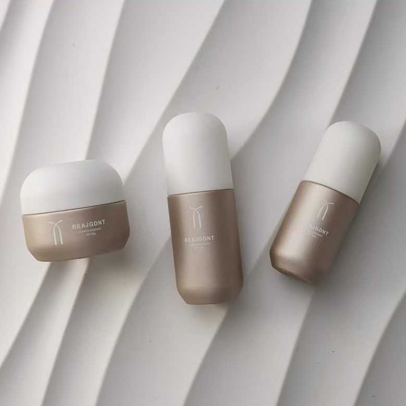 Capsule-Shaped Skincare Bottle