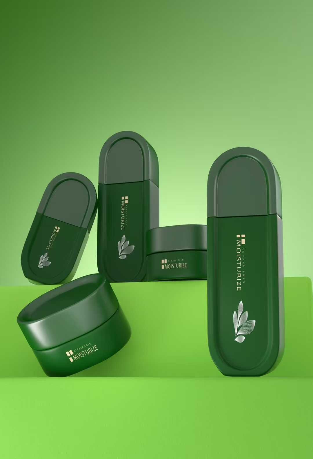 Rounded Capsule Toner Bottle