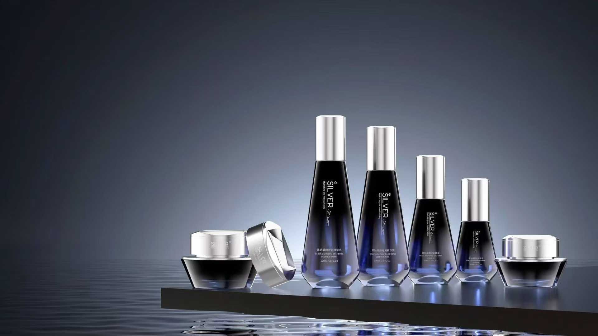 Tapered Lotion Bottle Packaging