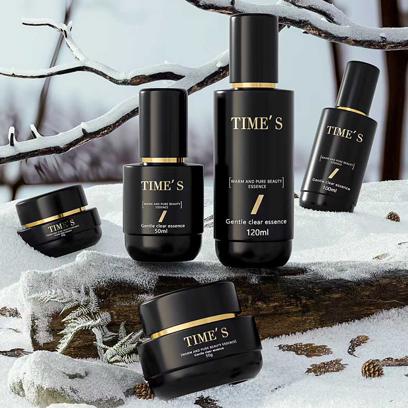 Cylindrical Skincare Bottle Series