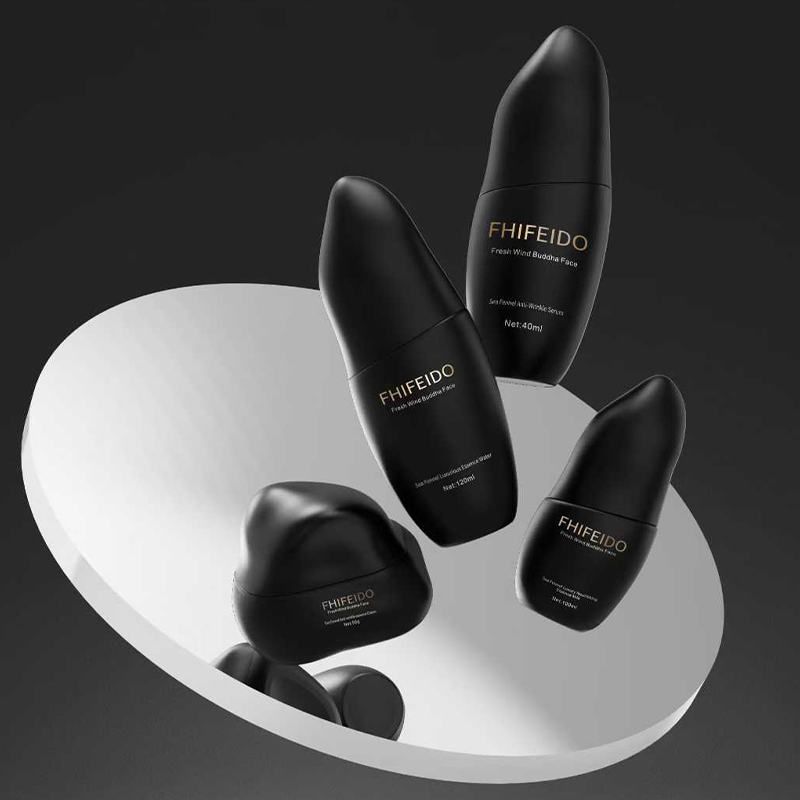 Pebble Shape Skincare Bottle