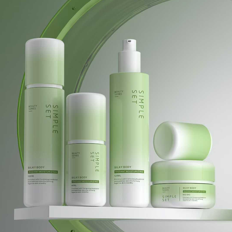 SIMPLE SET Skincare Series Bottle